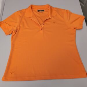LOUDMOUTH Polo Women's XXL Orange Short Sleeve Polo Loudmouth Polo With Logos